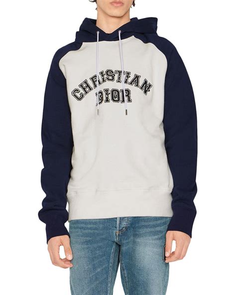 dior hoodie mens blue|grey christian Dior hoodie.